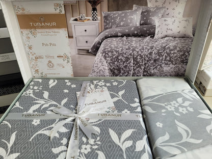 Set lenjerie de pat TUBANUR  - Printed Pique