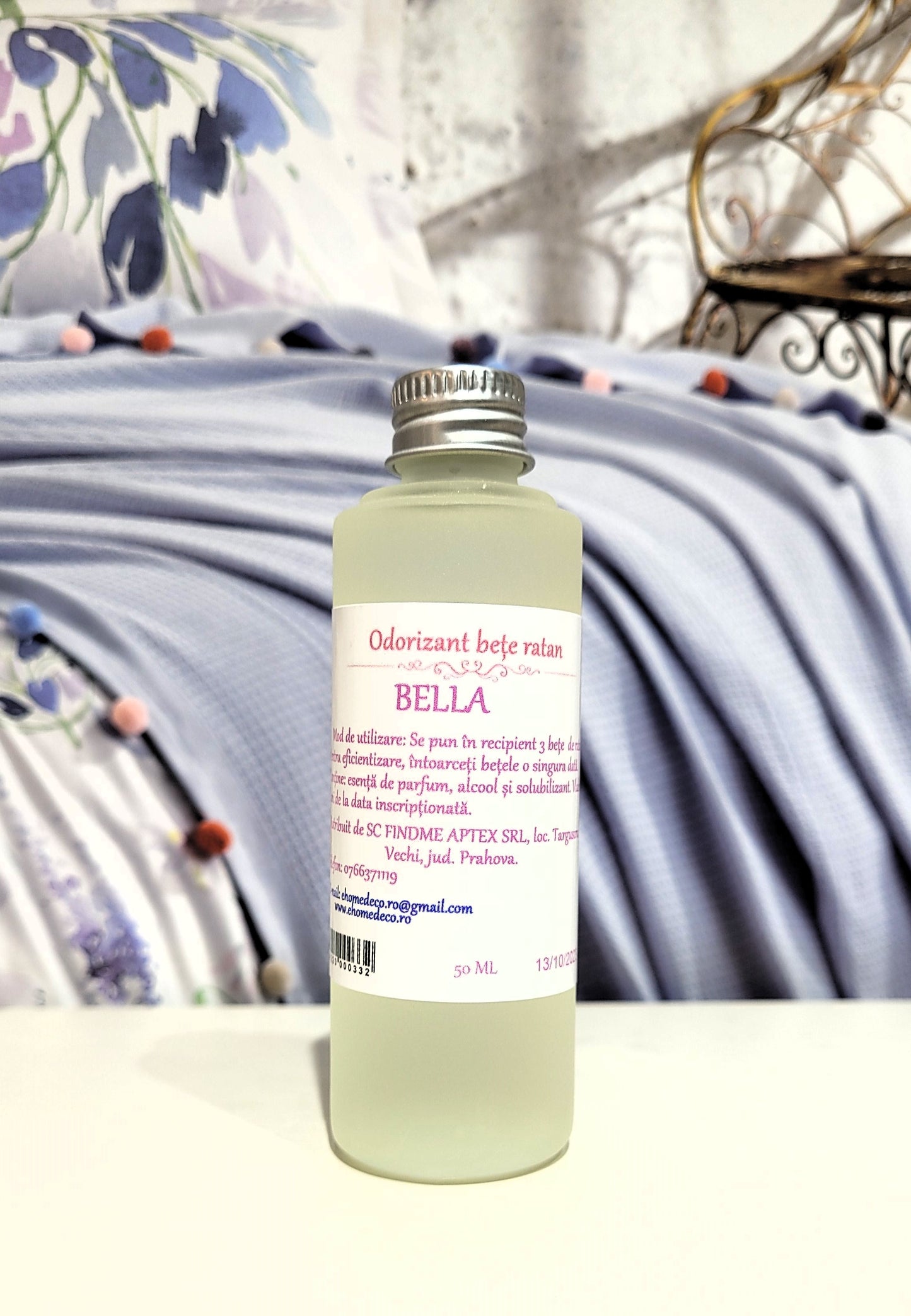 Odorizant ambient cu betisoare BELLA - 50 ml