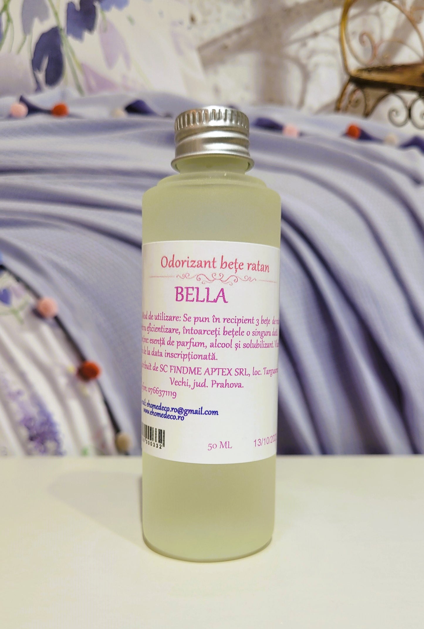 Odorizant ambient cu betisoare BELLA - 50 ml