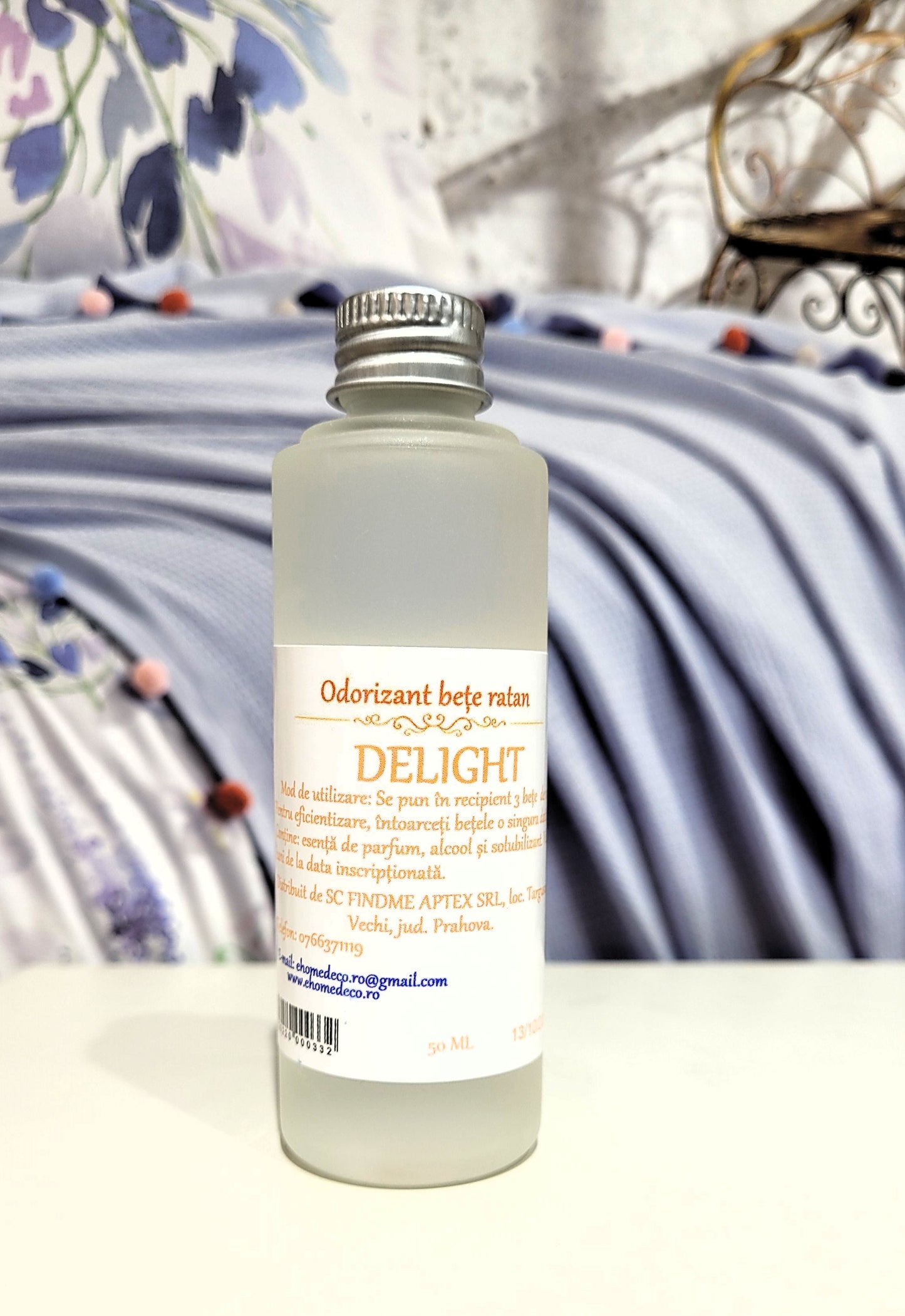 Odorizant ambient cu betisoare DELIGHT - 50 ml
