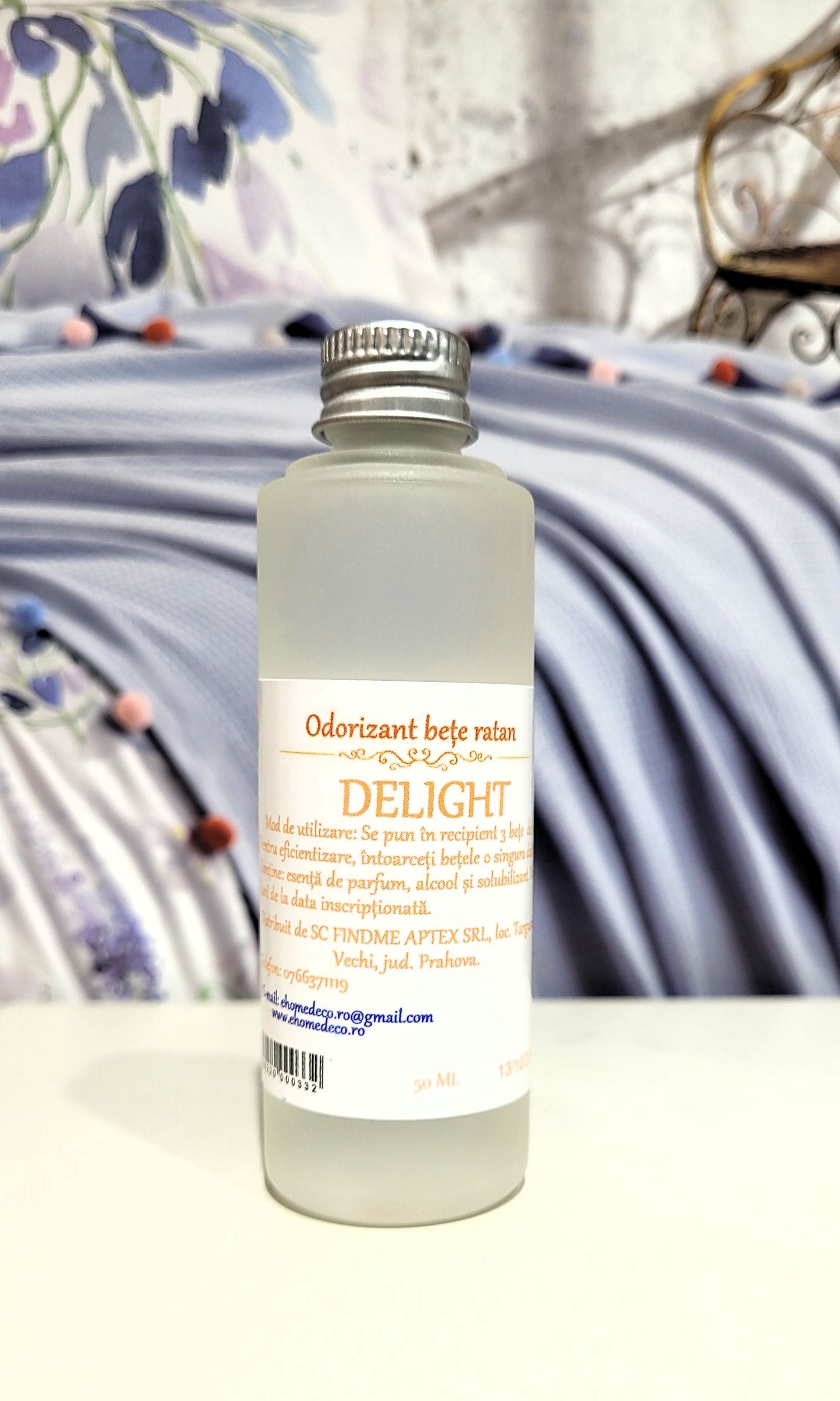 Odorizant ambient cu betisoare DELIGHT - 50 ml