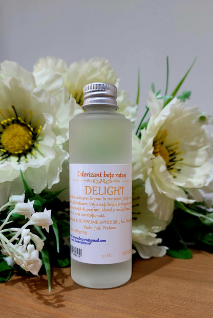 Odorizant ambient cu betisoare DELIGHT - 50 ml
