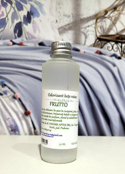 Odorizant ambient cu betisoare FRUTTO - 50 ml