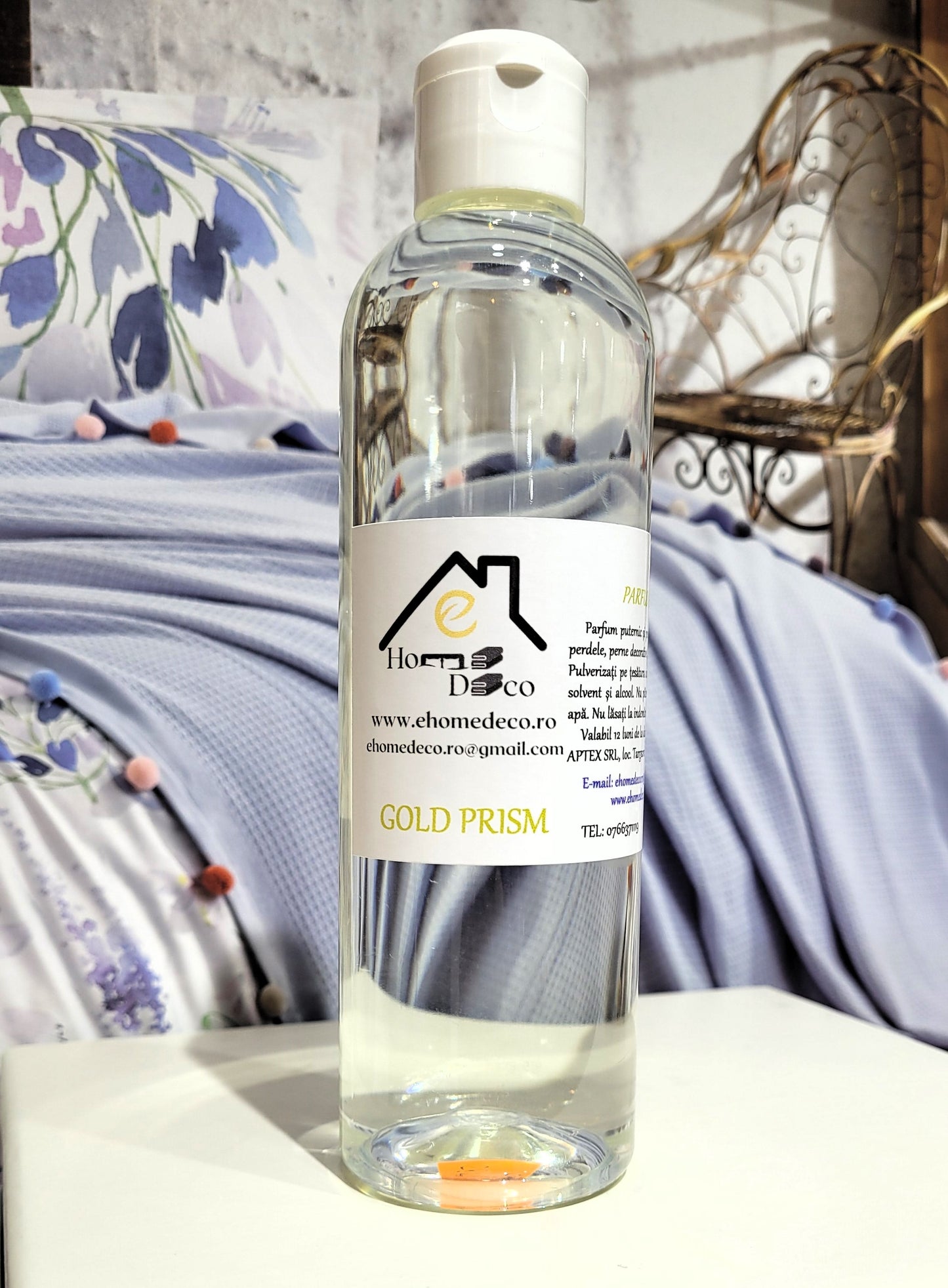 Parfum textile cu pulverizator GOLD PRISM - 250 ml