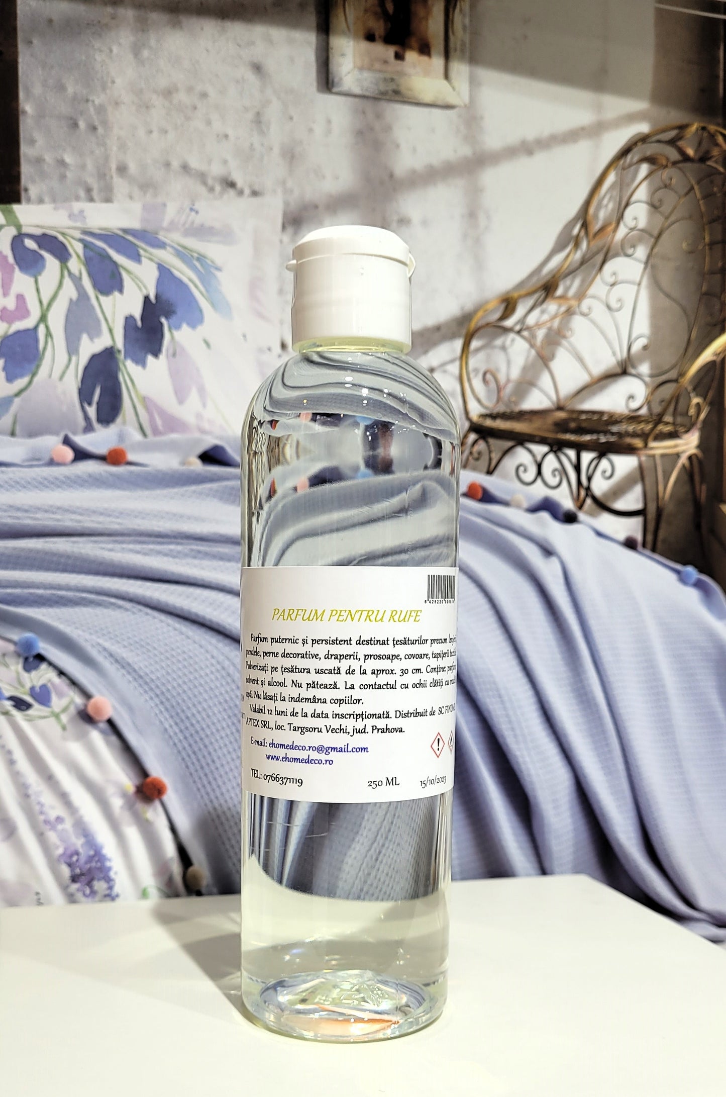 Parfum textile cu pulverizator GOLD PRISM - 250 ml