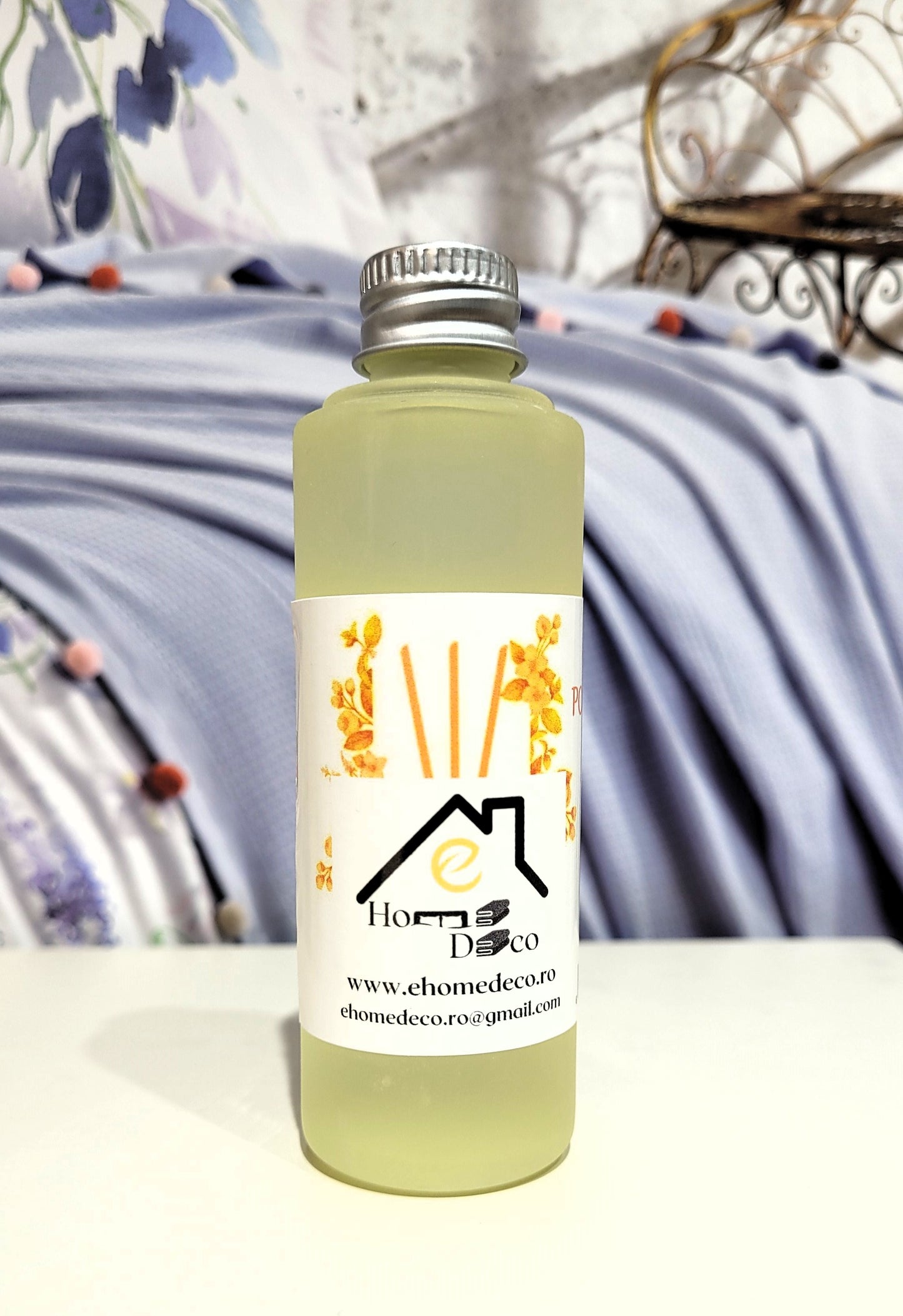 Odorizant ambient cu betisoare PORTOCALA si SCORTISOARA - 50 ml