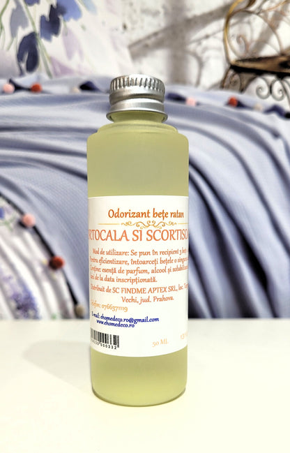 Odorizant ambient cu betisoare PORTOCALA si SCORTISOARA - 50 ml
