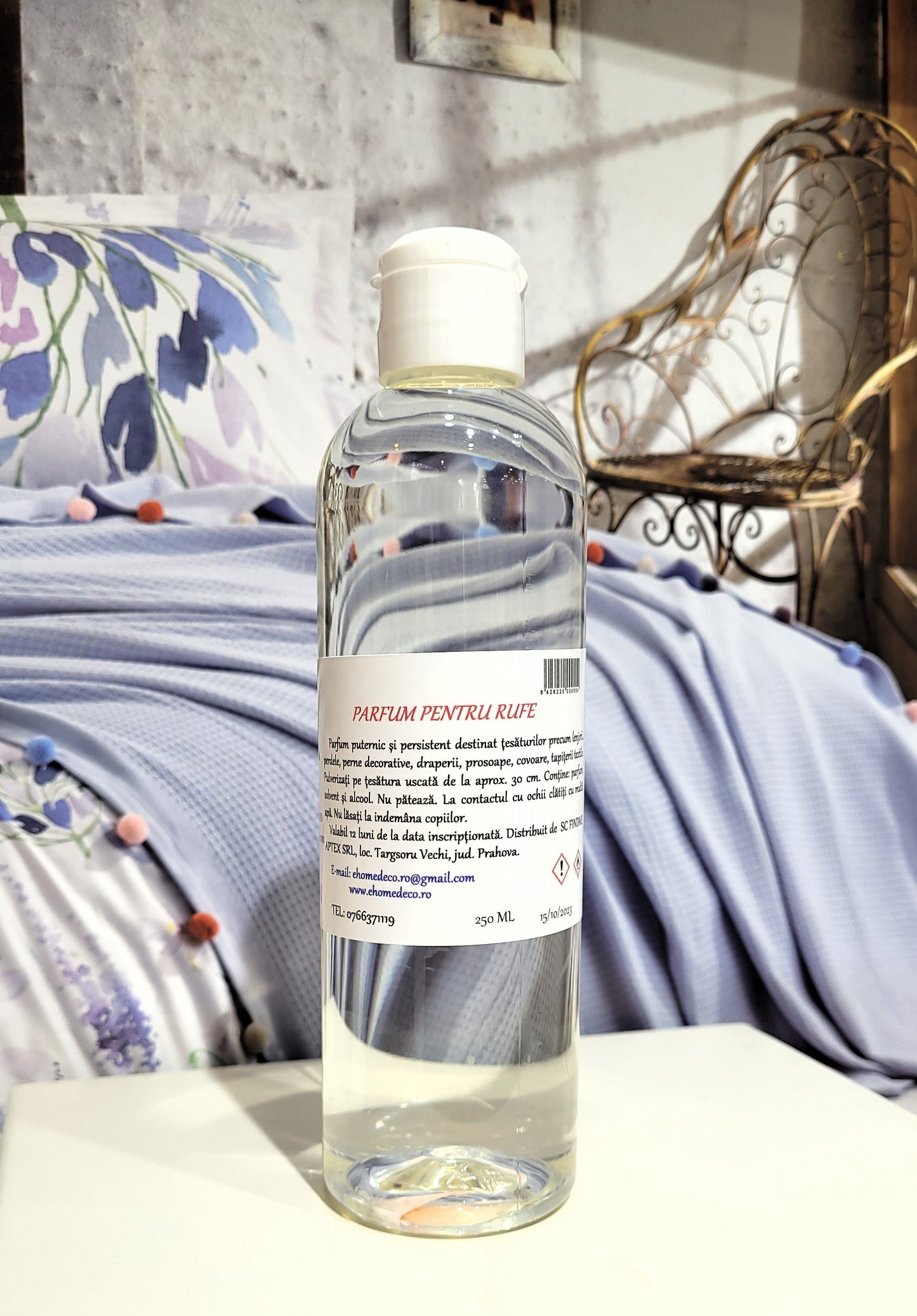 Parfum textile cu pulverizator RED PASSION - 250 ml