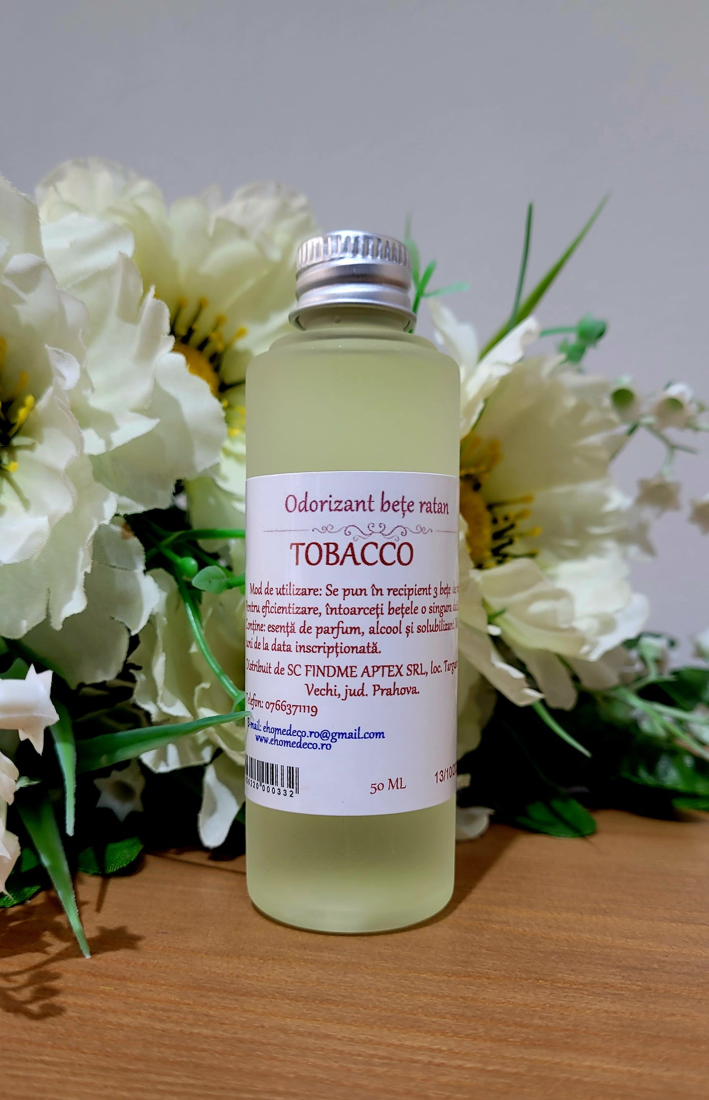 Odorizant ambient cu betisoare BLACK VANILLA - 50 ml