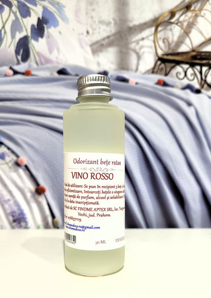 Odorizant ambient cu betisoare VINO ROSSO - 50 ml