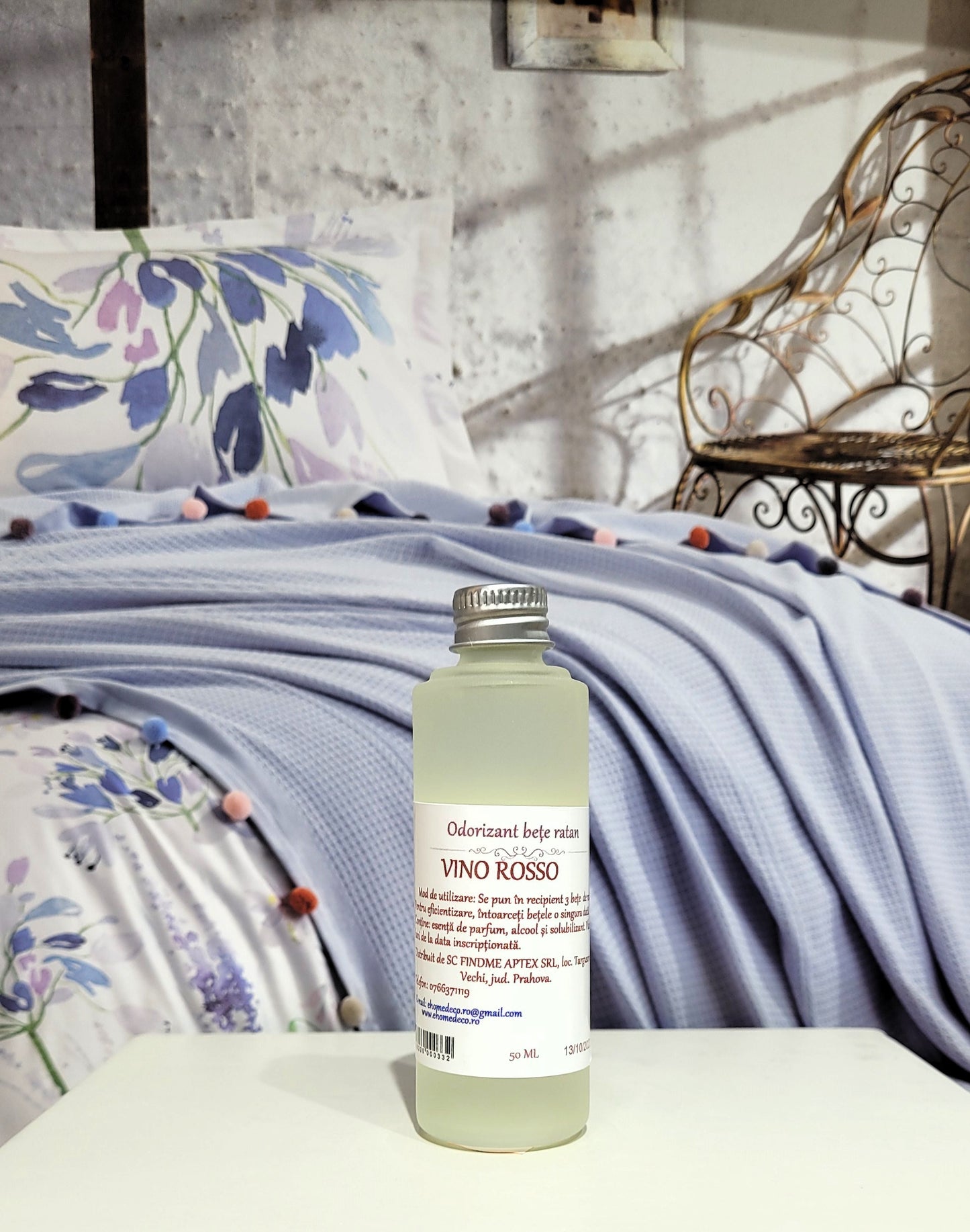 Odorizant ambient cu betisoare VINO ROSSO - 50 ml