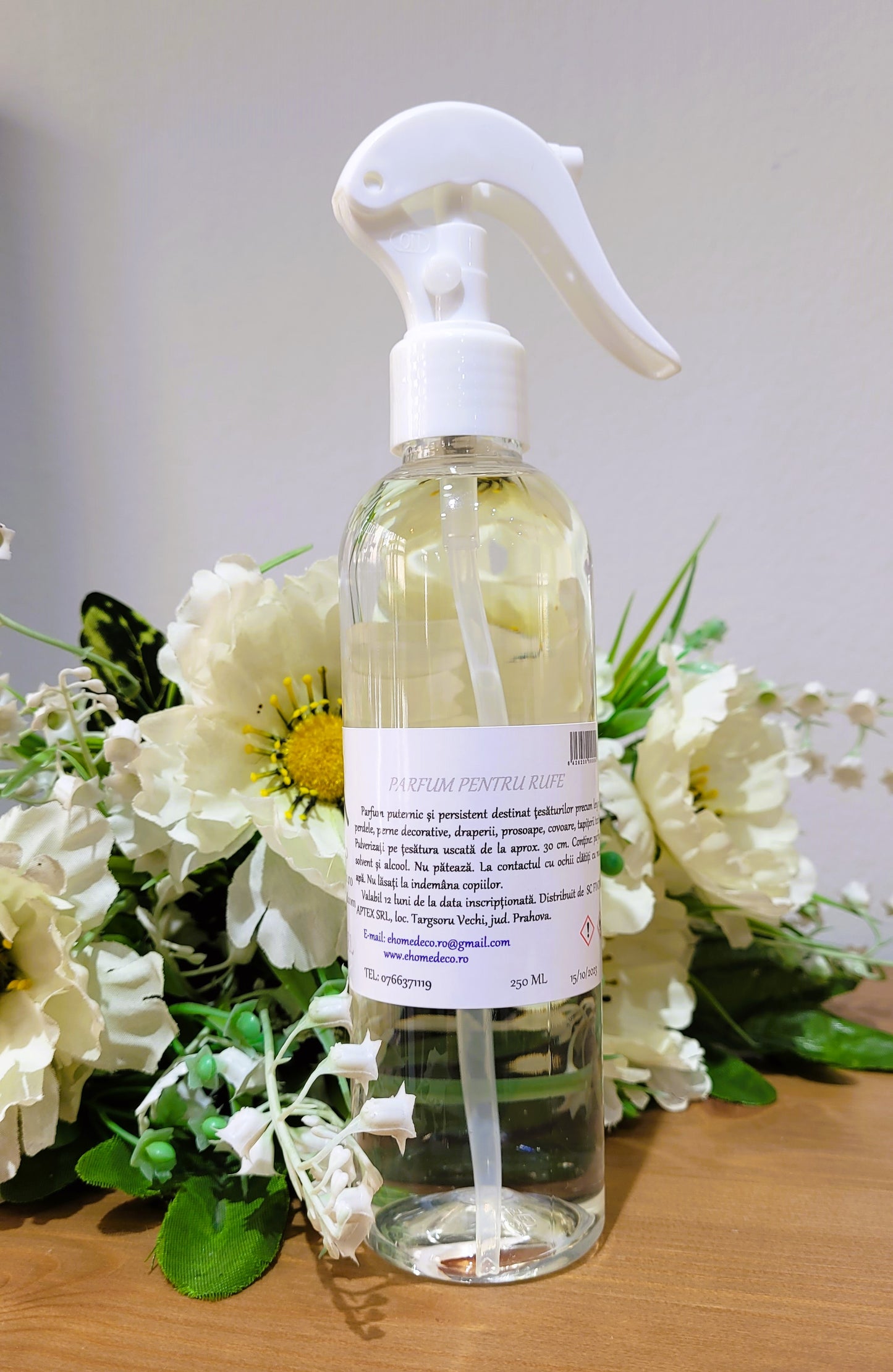 Parfum textile cu pulverizator WHITE PEARL - 250 ml