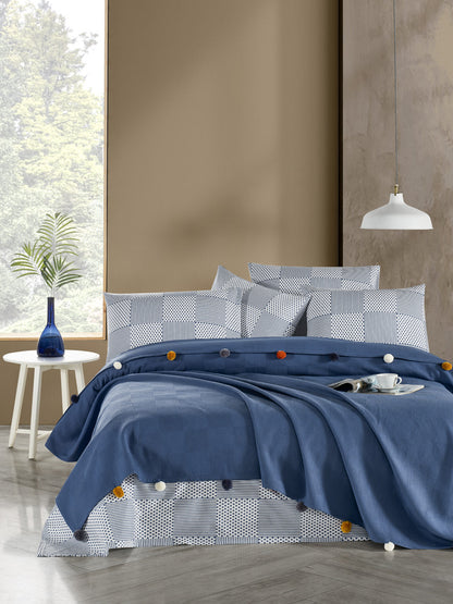 Set lenjerie pat TUBANUR – Ponpon Pique