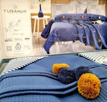 Set lenjerie pat TUBANUR – Ponpon Pique