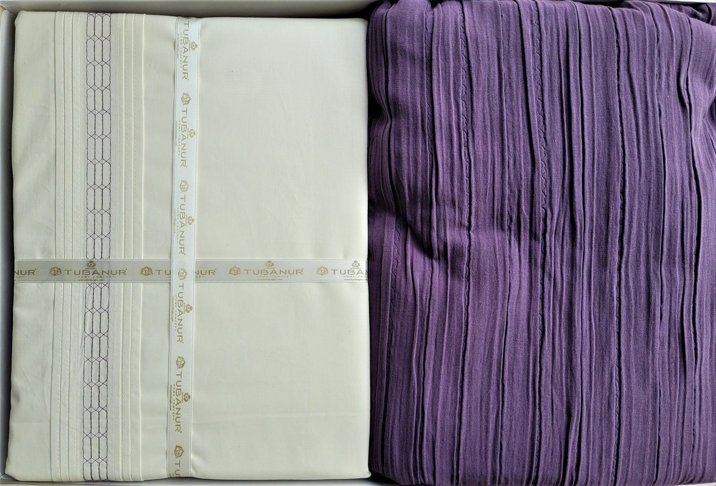 Set lenjerie pat TUBANUR - Perla