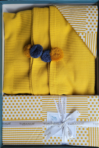Set lenjerie pat TUBANUR – Ponpon Pique