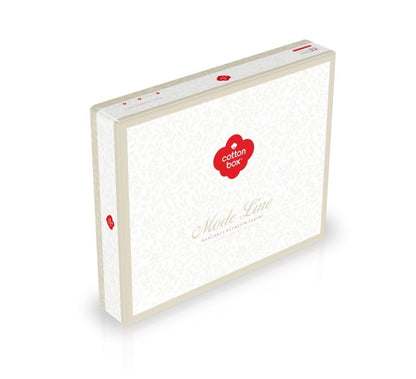 Lenjerie de pat COTTON BOX MIRANDA GRI