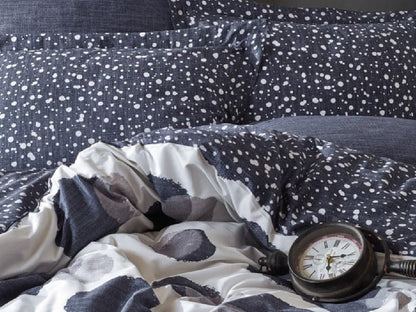 Lenjerie de pat COTTON BOX ORVA INDIGO